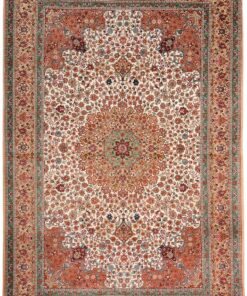 Hereke Oriental Rug 189 × 128 cm, silk, hand-knotted