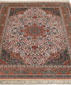 Hereke Oriental Rug 191 × 128 cm, silk, hand-knotted — view 2