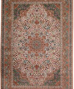 Hereke Oriental Rug 191 × 128 cm, silk, hand-knotted
