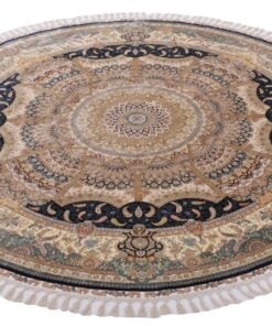 Hereke Oriental Rug 248 × 248 cm, silk, hand-knotted — view 2