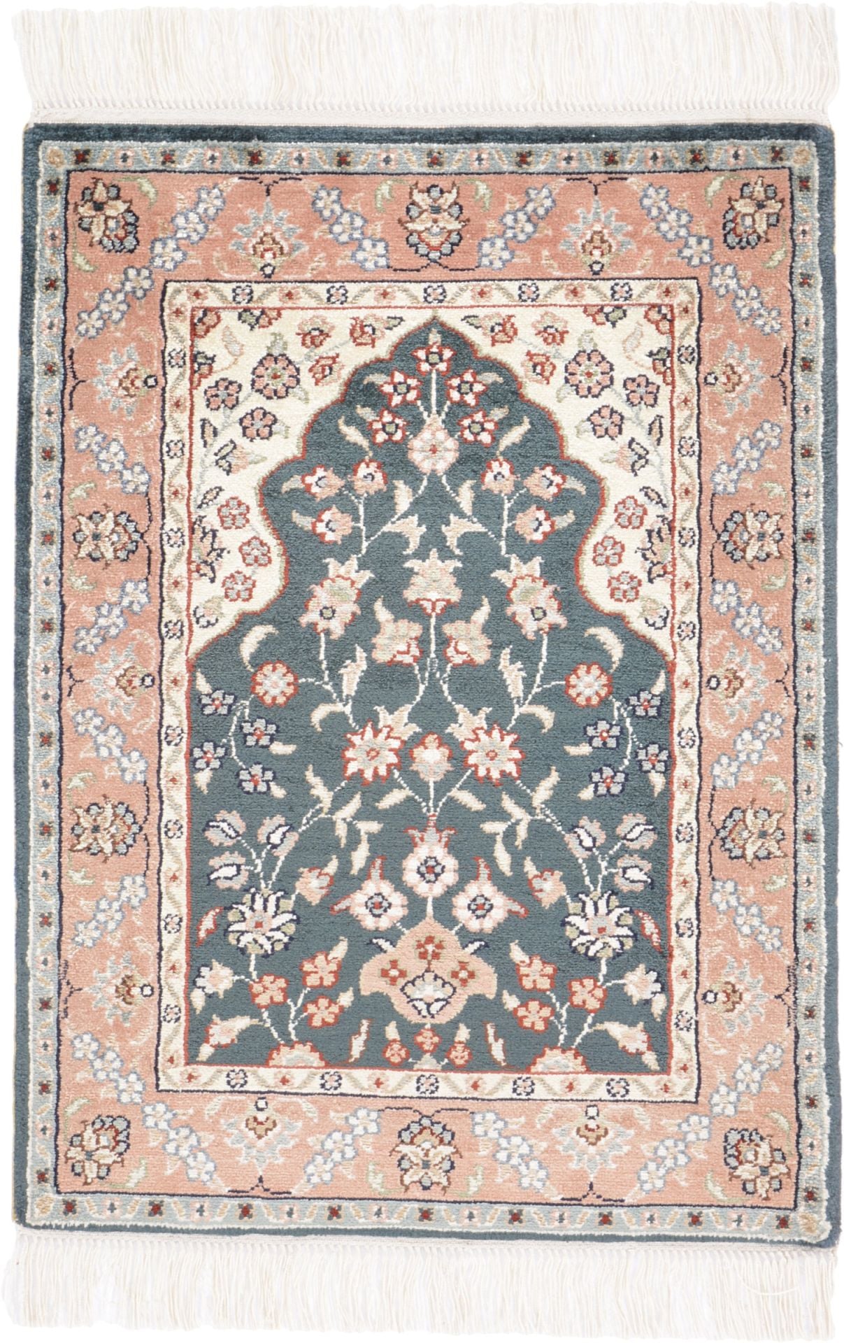 Hereke Oriental Rug 58 × 43 cm, silk, hand-knotted