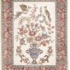 Hereke Oriental Rug 61 × 46 cm, silk, hand-knotted