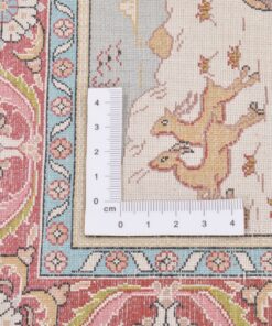 Hereke Oriental Rug 61 × 46 cm, silk, hand-knotted — view 3