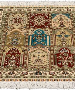 Hereke Oriental Rug 92 × 62 cm, silk, hand-knotted — view 2