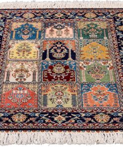 Hereke Oriental Rug 94 × 62 cm, silk, hand-knotted — view 2