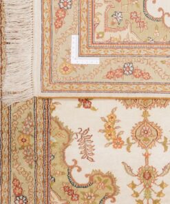 Hereke Oriental Rug 92 × 63 cm, silk, hand-knotted — view 2