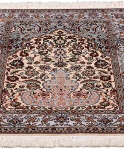 Hereke Oriental Rug 93 × 63 cm, silk, hand-knotted — view 2