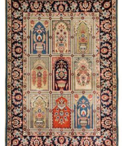 Hereke Oriental Rug 93 × 64 cm, silk, hand-knotted