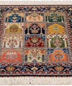 Hereke Oriental Rug 94 × 64 cm, silk, hand-knotted — view 2