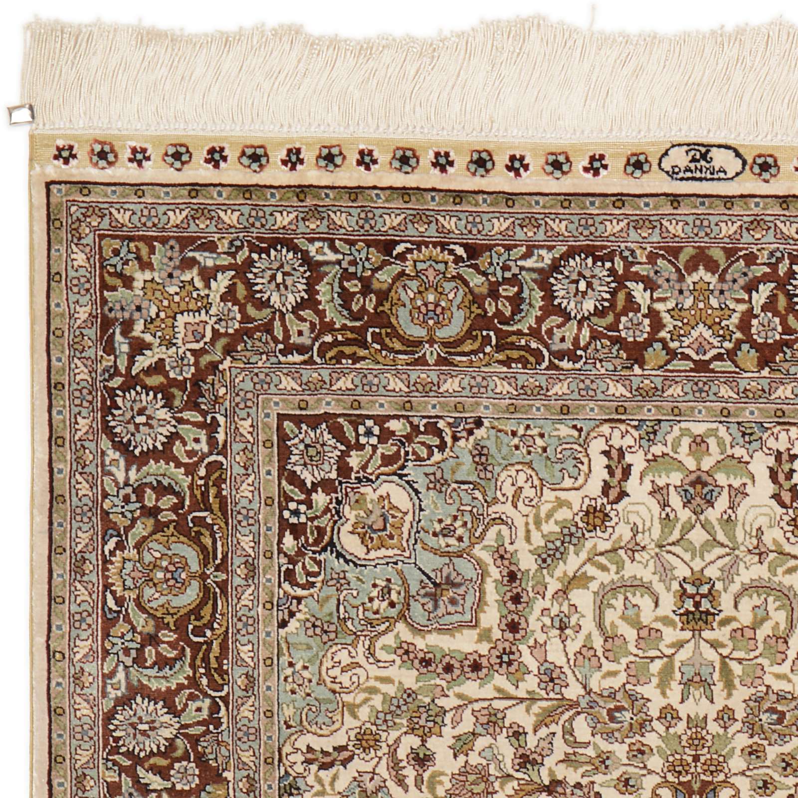 Hereke Oriental Rug 122 × 76 cm, silk, hand-knotted — view 5
