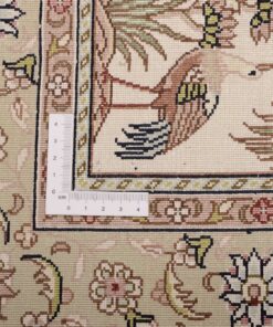 Hereke Oriental Rug 123 × 79 cm, silk, hand-knotted — view 3