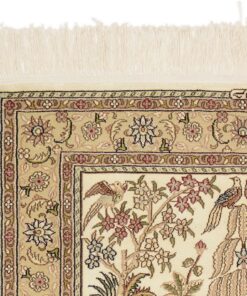 Hereke Oriental Rug 123 × 79 cm, silk, hand-knotted — view 5