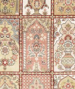 Hereke Oriental Rug 124 × 79 cm, silk, hand-knotted — view 4