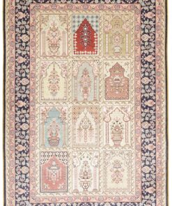 Hereke Oriental Rug 126 × 79 cm, silk, hand-knotted