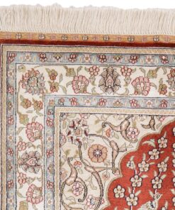 Hereke Oriental Rug 130 × 79 cm, silk, hand-knotted — view 5