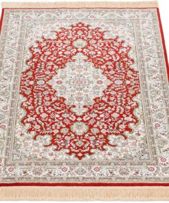 Hereke Oriental Rug 124 × 80 cm, silk, hand-knotted — view 3