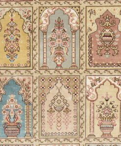 Hereke Oriental Rug 124 × 80 cm, silk, hand-knotted — view 4