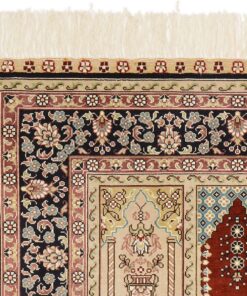 Hereke Oriental Rug 124 × 80 cm, silk, hand-knotted — view 5
