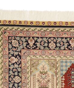 Hereke Oriental Rug 125 × 80 cm, silk, hand-knotted — view 5