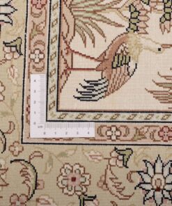Hereke Oriental Rug 125 × 80 cm, silk, hand-knotted — view 3