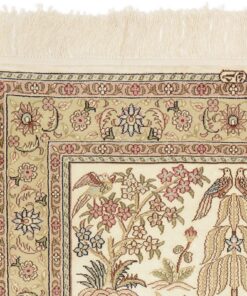 Hereke Oriental Rug 125 × 80 cm, silk, hand-knotted — view 5