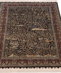 Hereke Oriental Rug 152 × 91 cm, silk, hand-knotted — view 2