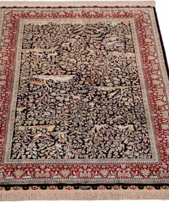 Hereke Oriental Rug 152 × 91 cm, silk, hand-knotted — view 3