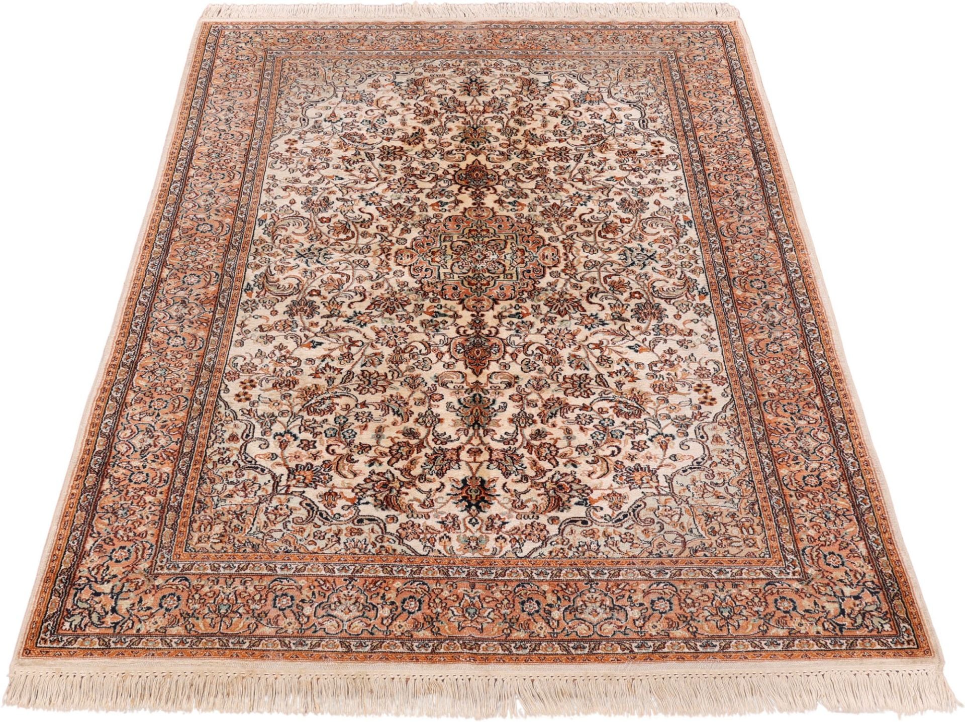 Oriental Rug 182 × 124 cm, silk, hand-knotted — view 2