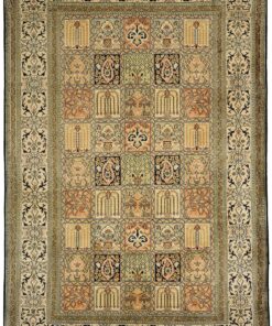 Oriental Rug 190 × 129 cm, silk, hand-knotted