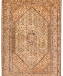 Oriental Rug 186 × 132 cm, silk, hand-knotted