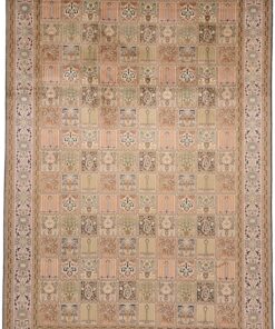 Oriental Rug 280 × 187 cm, silk, hand-knotted