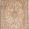 Oriental Rug 307 × 218 cm, silk, hand-knotted