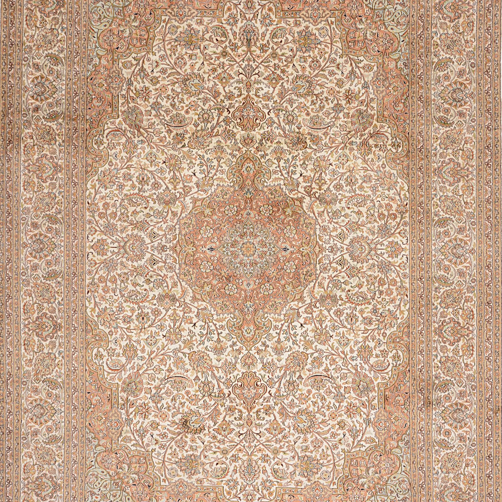 Oriental Rug 307 × 218 cm, silk, hand-knotted — view 6