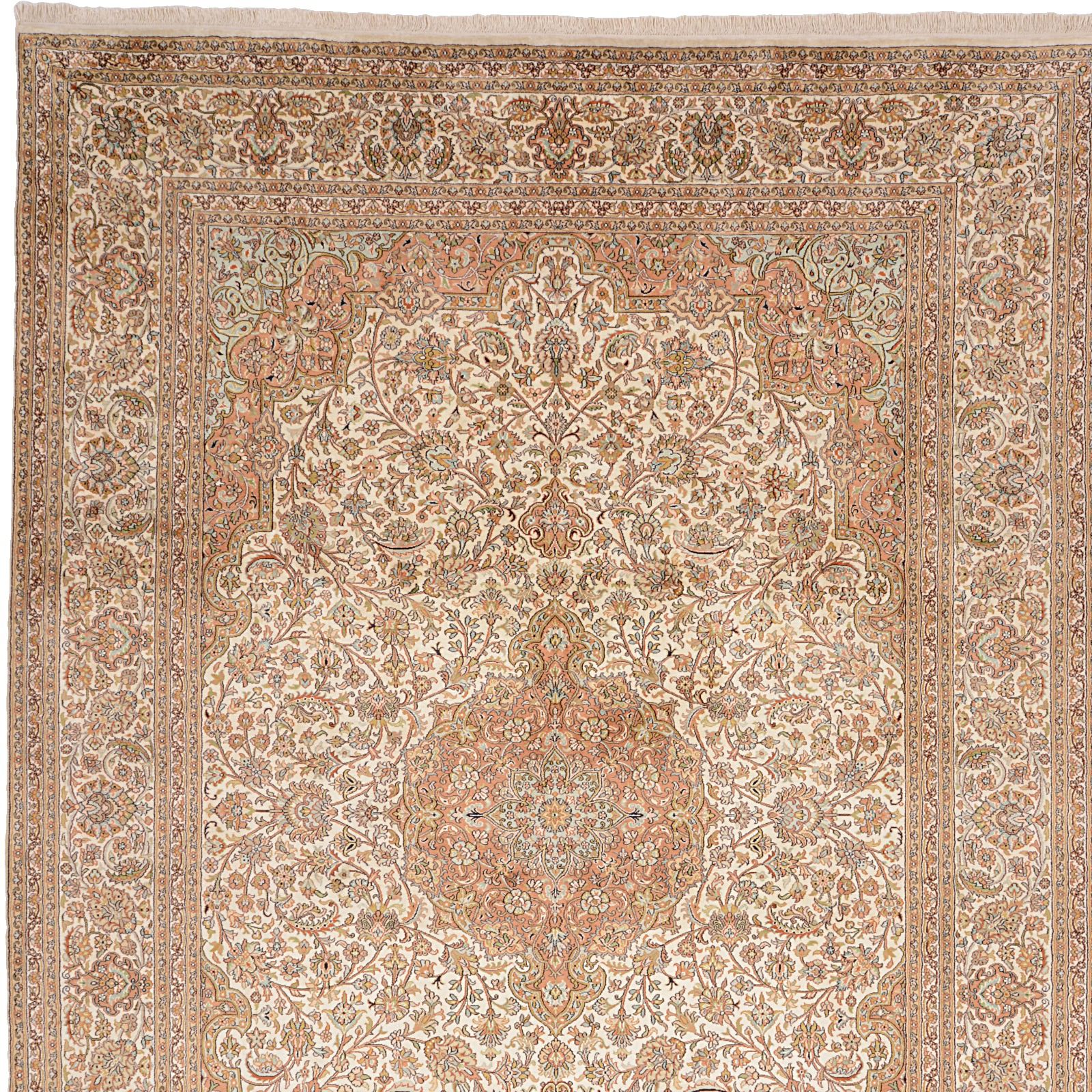 Oriental Rug 307 × 218 cm, silk, hand-knotted — view 7