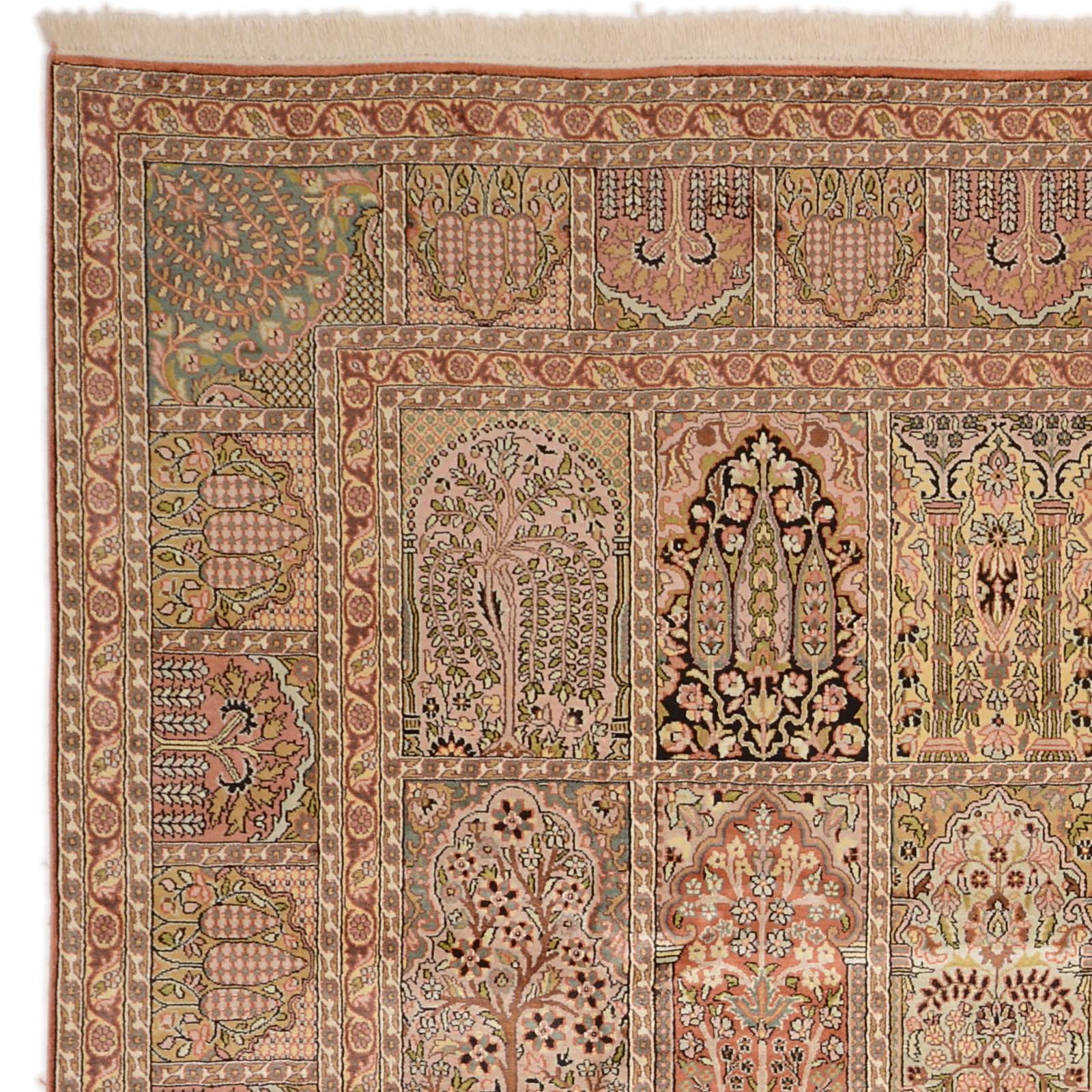 Oriental Rug 370 × 273 cm, silk, hand-knotted — view 6