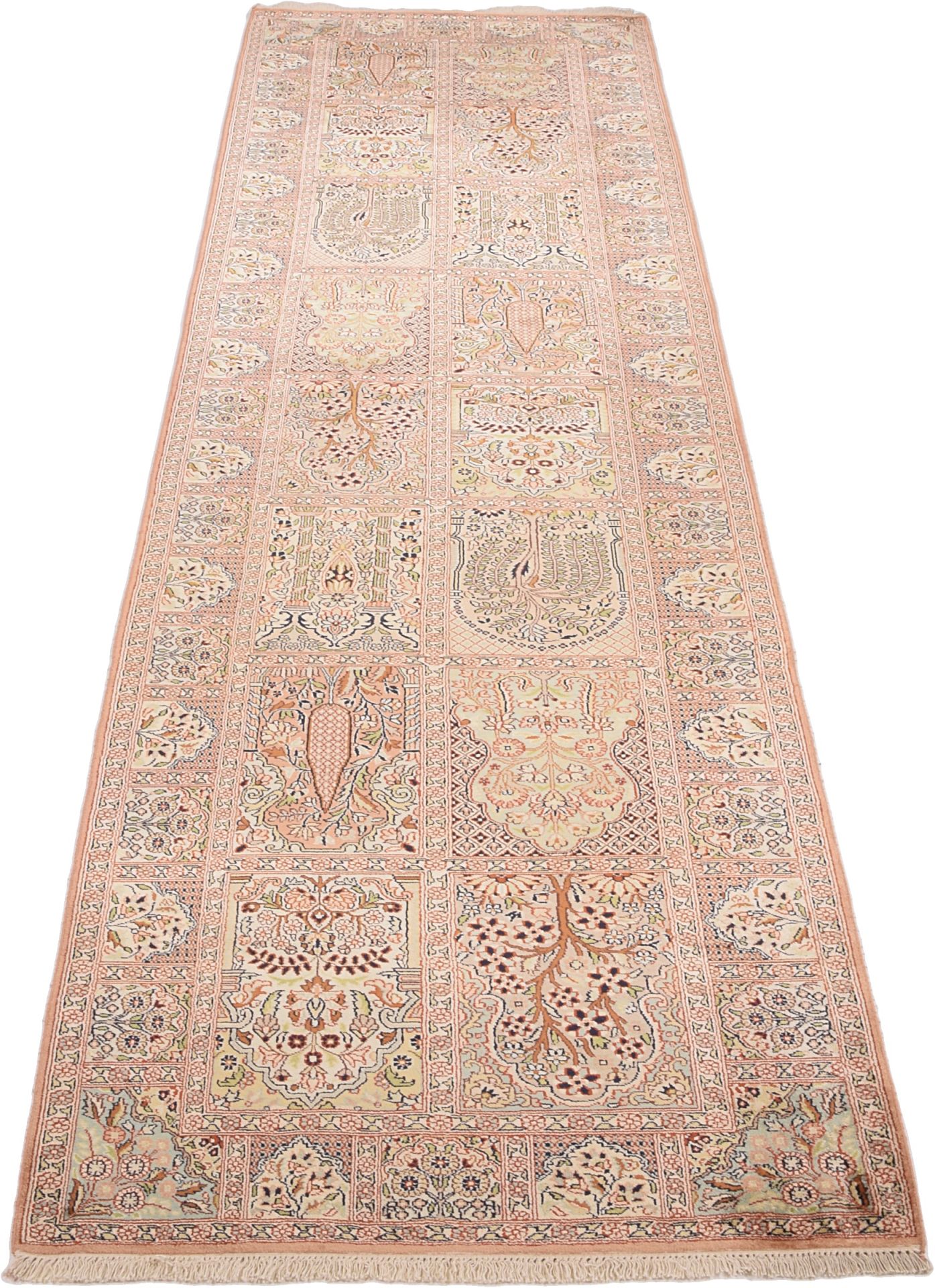 Oriental Rug 365 × 98 cm, silk, hand-knotted — view 3