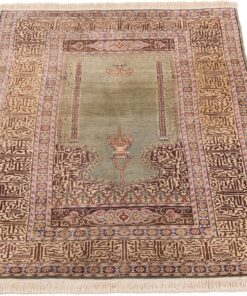 Oriental Rug 133 × 86 cm, silk, hand-knotted — view 2