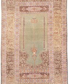 Oriental Rug 133 × 86 cm, silk, hand-knotted