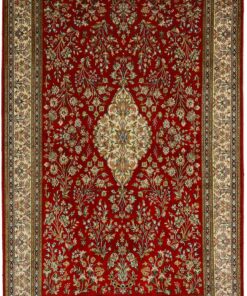Kashmir Oriental Rug 201 × 125 cm, silk, hand-knotted
