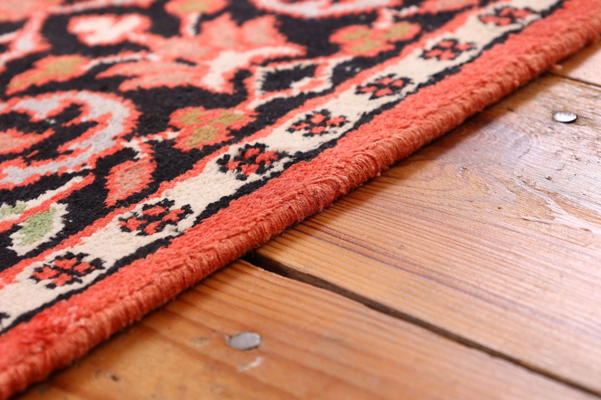 Kashmir Oriental Rug 245 × 153 cm, silk, hand-knotted — view 6