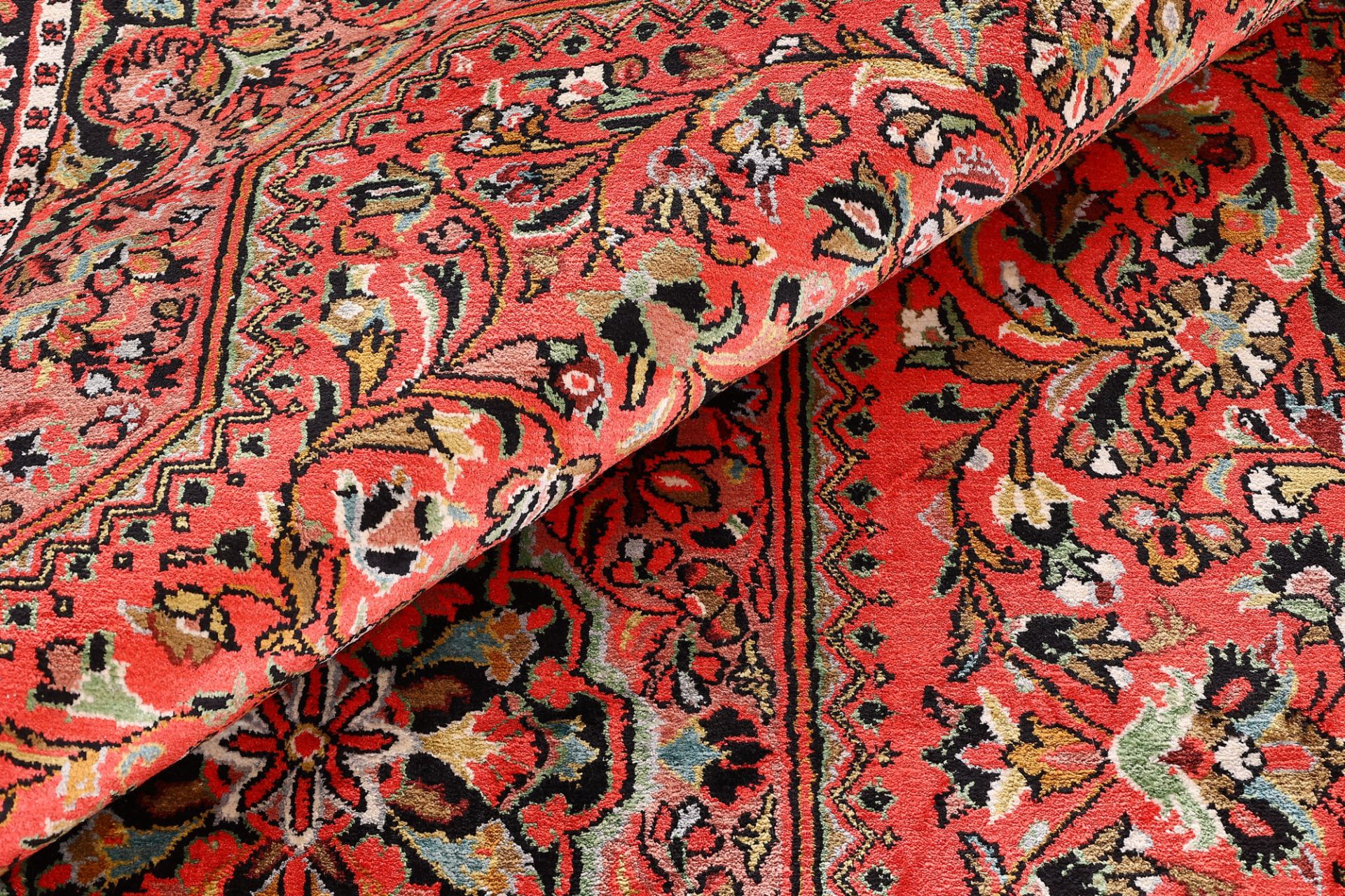 Kashmir Oriental Rug 245 × 153 cm, silk, hand-knotted — view 8