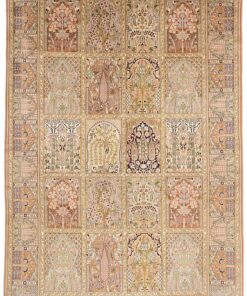 Kashmir Oriental Rug 261 × 166 cm, silk, hand-knotted