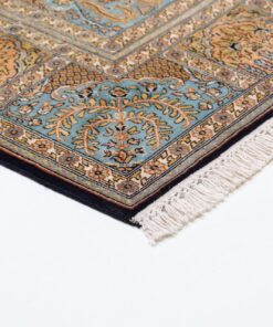 Kashmir Oriental Rug 248 × 173 cm, silk, hand-knotted — view 6