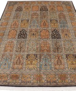 Kashmir Oriental Rug 248 × 173 cm, silk, hand-knotted — view 7
