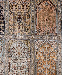 Kashmir Oriental Rug 248 × 173 cm, silk, hand-knotted — view 9