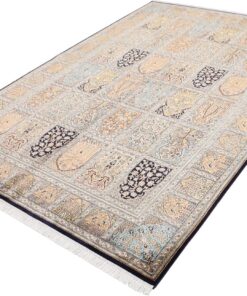 Kashmir Oriental Rug 248 × 173 cm, silk, hand-knotted — view 3