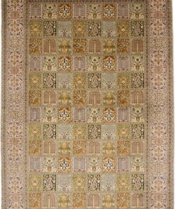 Kashmir Oriental Rug 275 × 177 cm, silk, hand-knotted