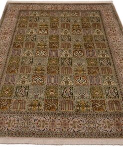 Kashmir Oriental Rug 275 × 177 cm, silk, hand-knotted — view 2