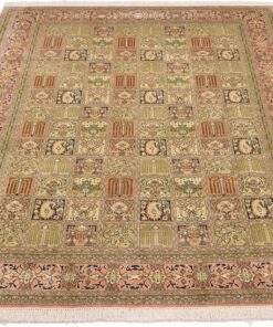 Kashmir Oriental Rug 275 × 185 cm, silk, hand-knotted — view 2