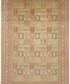 Kashmir Oriental Rug 275 × 185 cm, silk, hand-knotted